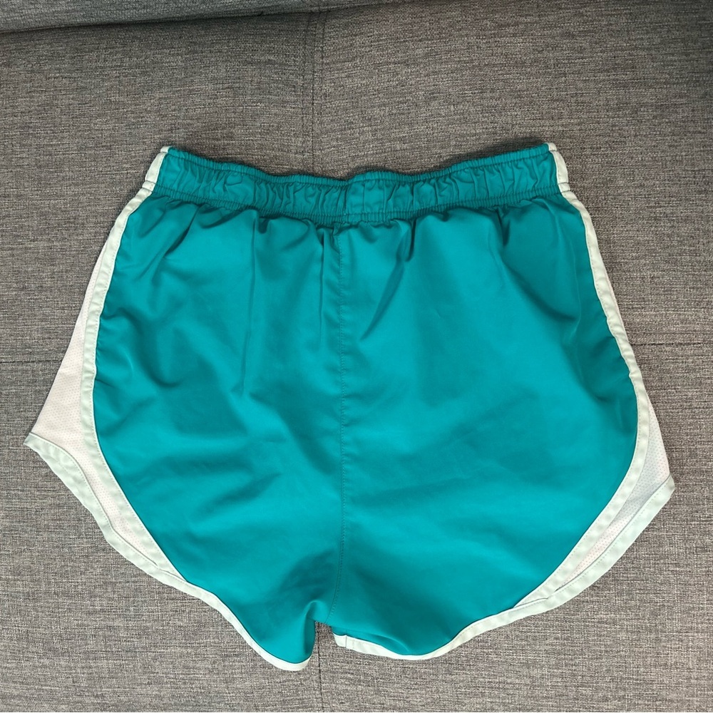 Nike Dri-Fit Running Shorts Bundle XS Pink Teal 3” Inseam - Picture 5 of 9